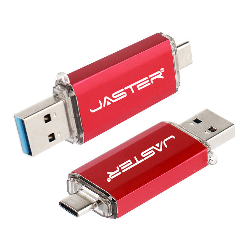 USB Drive Usb-C Dual-Head Dual-Use Mobile Phone U Drive TYPE-C 3.0 Gift