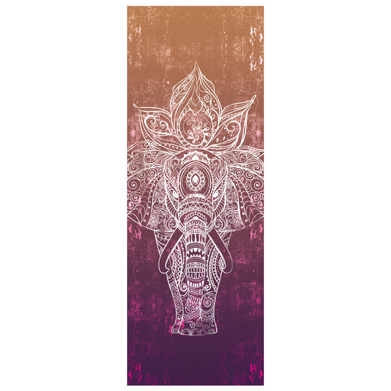 Yoga Mat Printing Towel Non Slip Thick Sweat Absorbent Yoga Towel