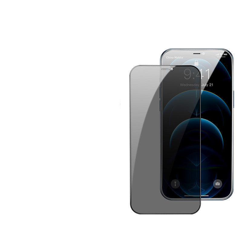 Compatible with Apple, Baseus 2Pcs 0.3mm Full-screen Glass For iPhone 12 Pro Max Tempered Glass Film Screen Cover For iPhone 12 Mini Anti-Blue Glass