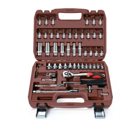 Socket Sleeve Ratchet Wrench Combination Set Multifunctional