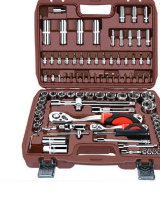 Socket Sleeve Ratchet Wrench Combination Set Multifunctional