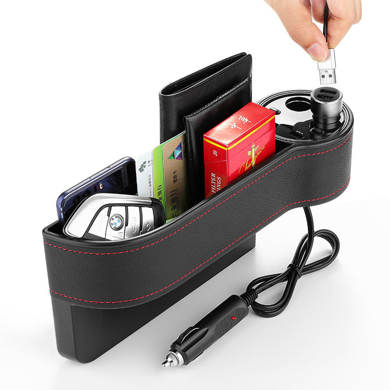 Multifunctional Car Seat Slotted Storage Box