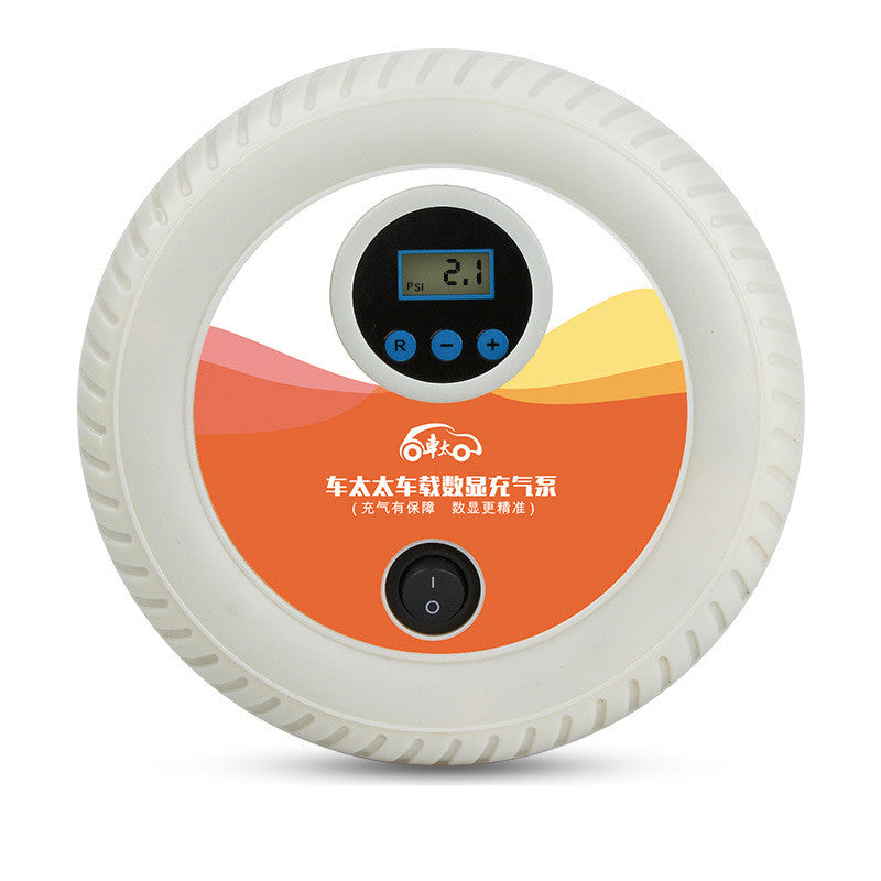 12 V Portable Auto Pump Emergency Tire Digital Display Car