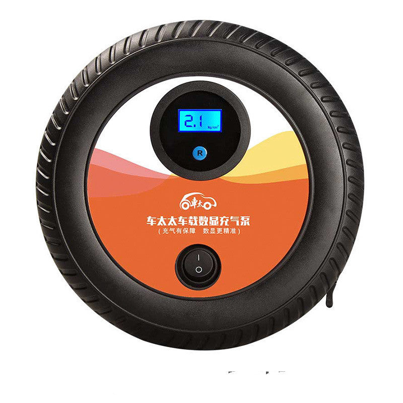12 V Portable Auto Pump Emergency Tire Digital Display Car
