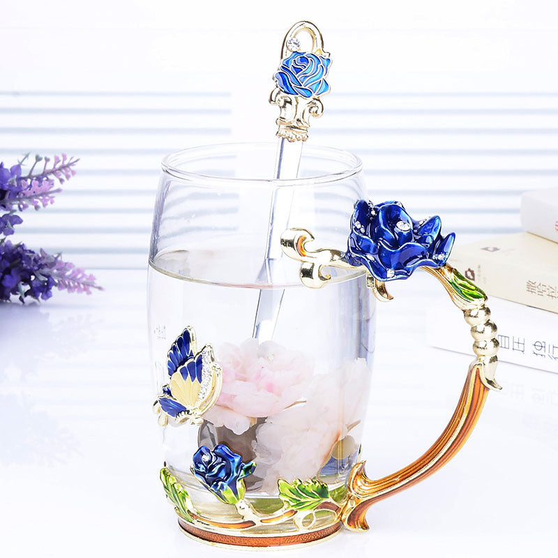 Enamel Water Cup Tea Cup Household High Temperature Resistance