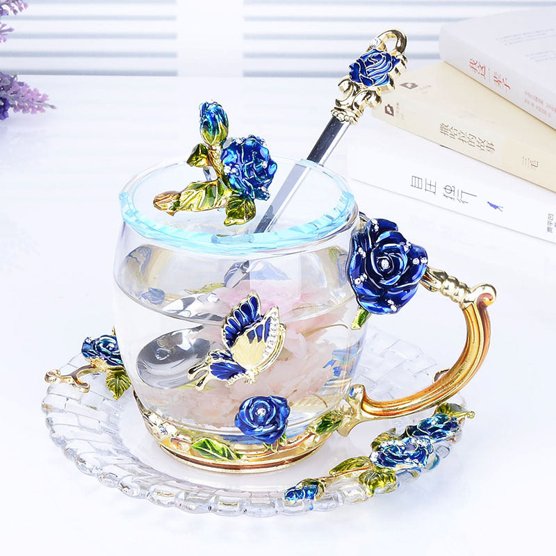 Enamel Water Cup Tea Cup Household High Temperature Resistance