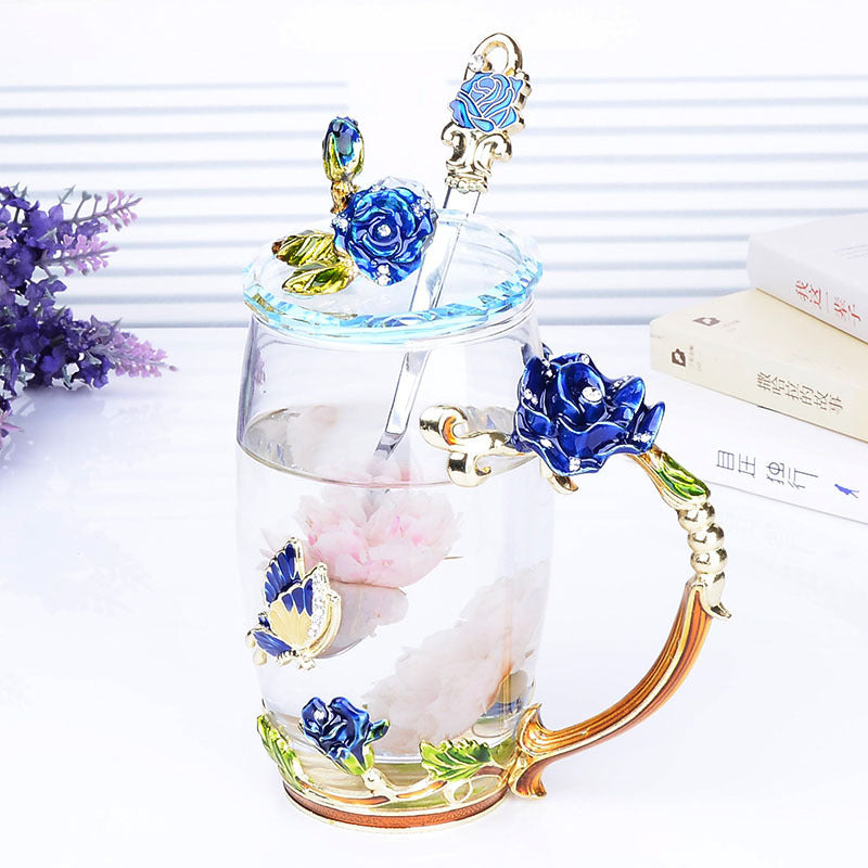 Enamel Water Cup Tea Cup Household High Temperature Resistance