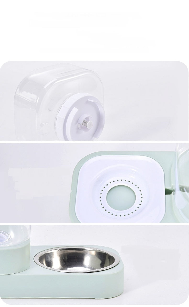 Bol distributeur d'eau automatique pour chat, anti-renversement, pour nourriture et boisson