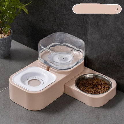Bol distributeur d'eau automatique pour chat, anti-renversement, pour nourriture et boisson