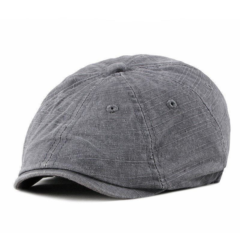 Men's British Retro Forward Cap Octagonal Hat