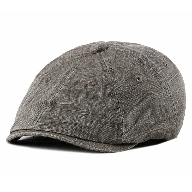 Men's British Retro Forward Cap Octagonal Hat