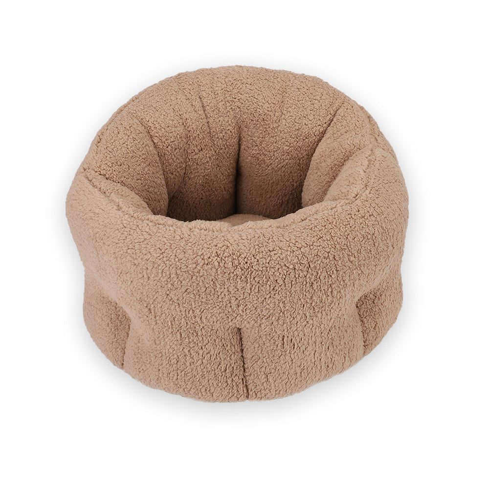 Maison de chien Maison de chat Niche pour animaux de compagnie en coton Doux pour chiens et chiots Grands chiens Lits d'intérieur apaisants pour chiens Canapé chaud Lavable