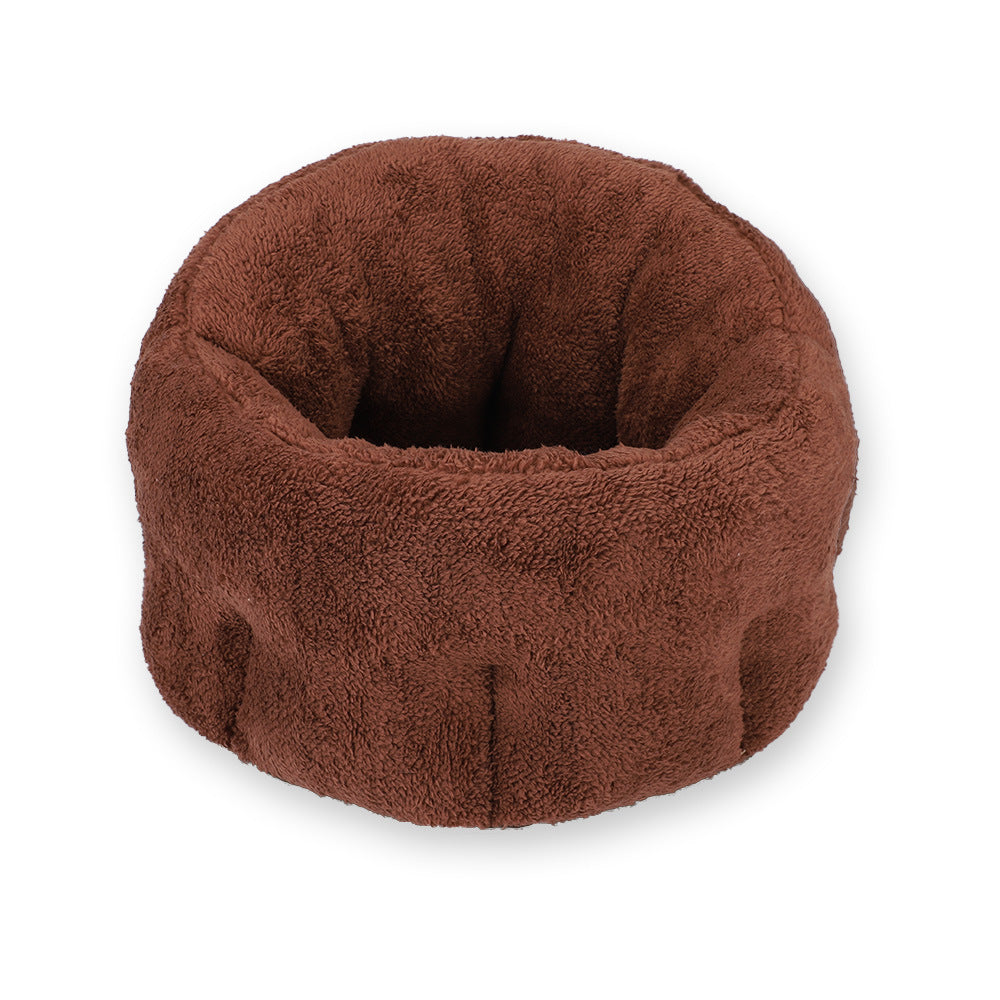 Maison de chien Maison de chat Niche pour animaux de compagnie en coton Doux pour chiens et chiots Grands chiens Lits d'intérieur apaisants pour chiens Canapé chaud Lavable