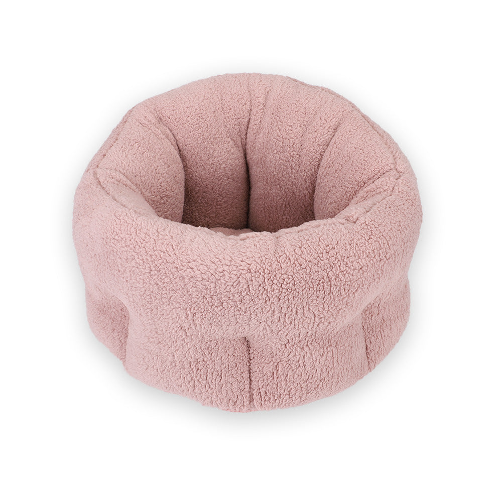 Maison de chien Maison de chat Niche pour animaux de compagnie en coton Doux pour chiens et chiots Grands chiens Lits d'intérieur apaisants pour chiens Canapé chaud Lavable