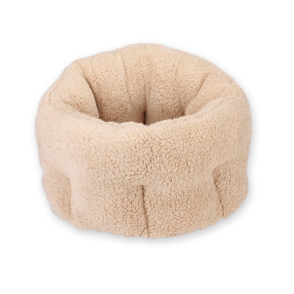 Maison de chien Maison de chat Niche pour animaux de compagnie en coton Doux pour chiens et chiots Grands chiens Lits d'intérieur apaisants pour chiens Canapé chaud Lavable