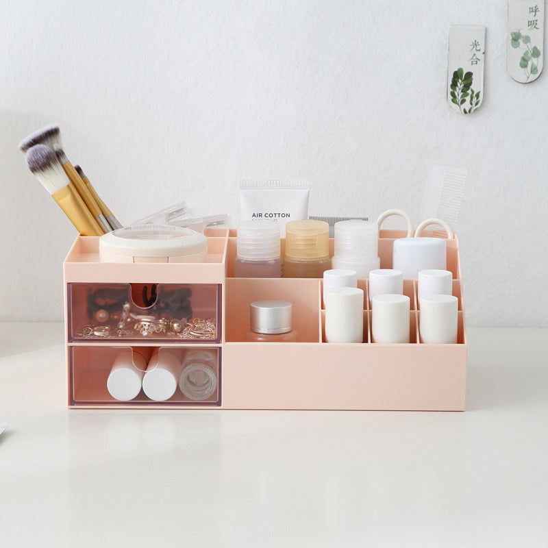Drawer Type Plastic Jewelry Storage Organizing Box