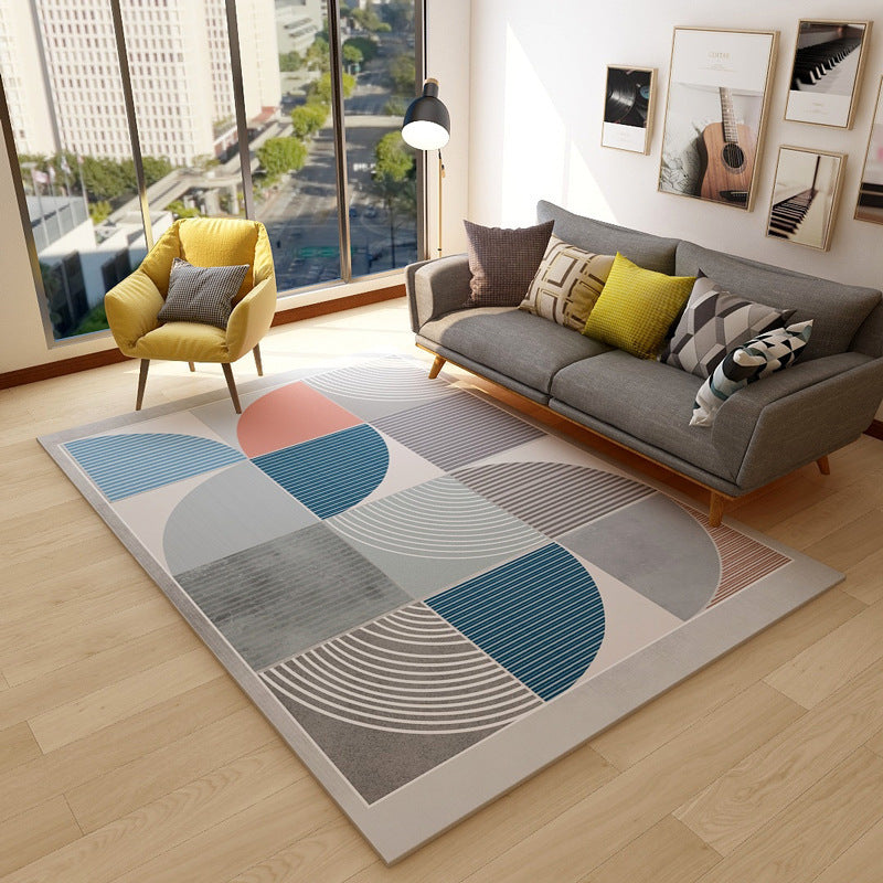 Modern Minimalist Carpet Living Room Coffee Table Blanket