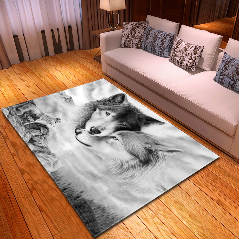 Home Furnishing Animal Anti-slip Large Carpet