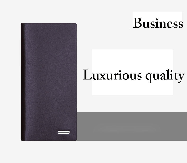 Men's Wallet Long Ultra-thin Card Holder