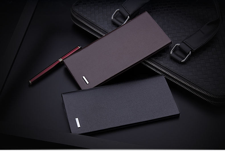 Men's Wallet Long Ultra-thin Card Holder
