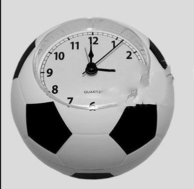 Football Electronic Clock Creative Simple Student Silent Alarm Clock Family Bedside Cute Children Cartoon Quartz Clock