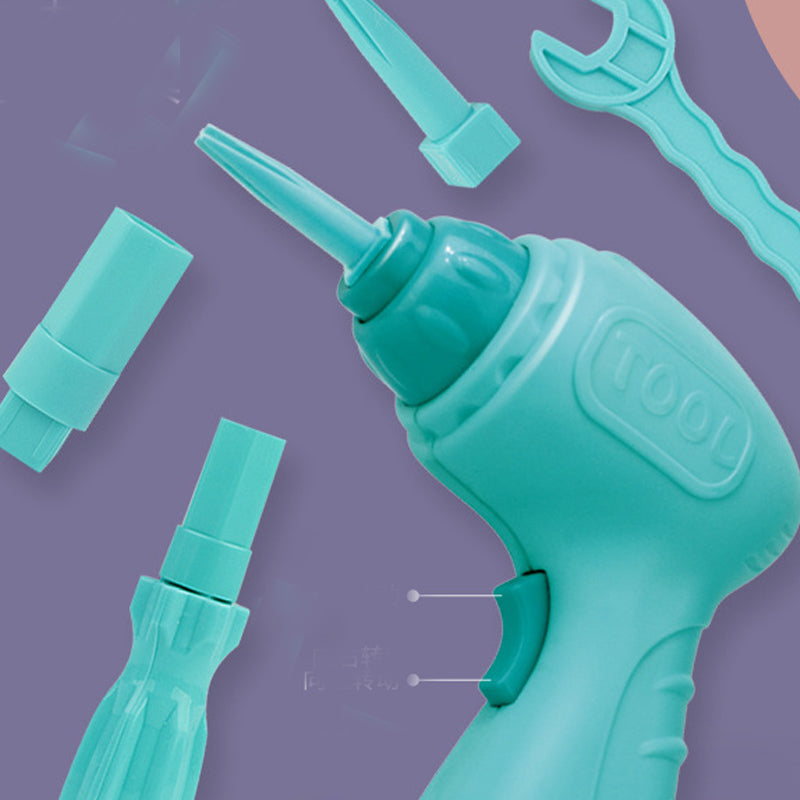 Children DIY Screwing Screws To Assemble Toys