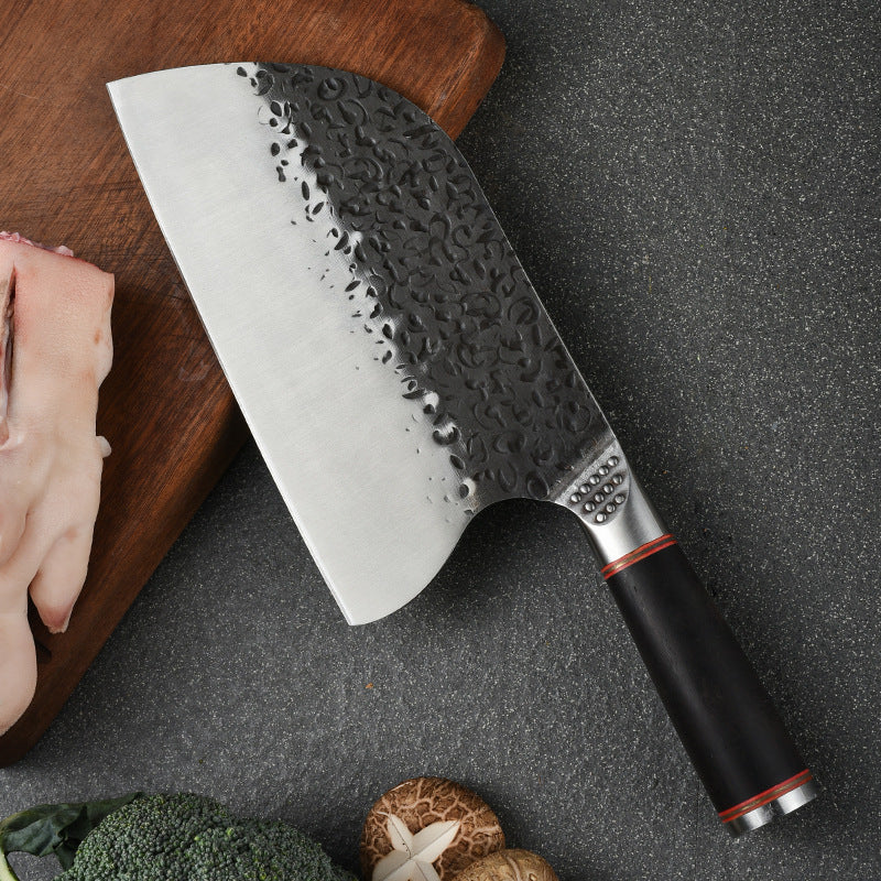 Stainless Steel Forged Steel Head Chef Knife Bone Chopping Knife Butcher Knife