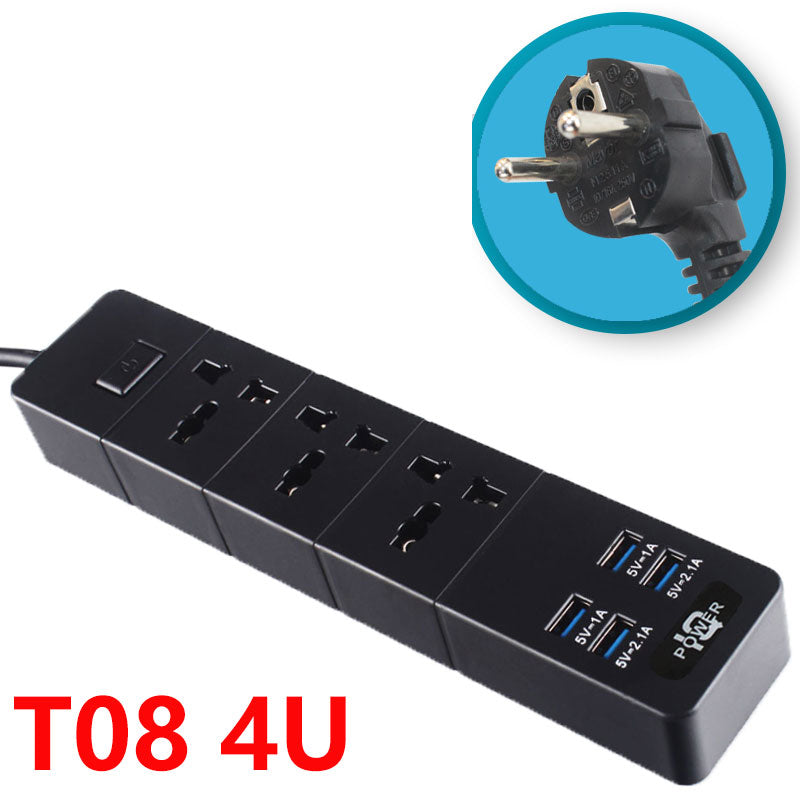 Household High-Power Multi-Function Socket