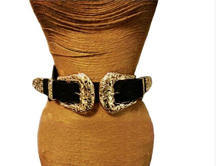 Retro Exaggerated Sexy Temperament Domineering Hollow Elastic Waist Belt Waist Chain