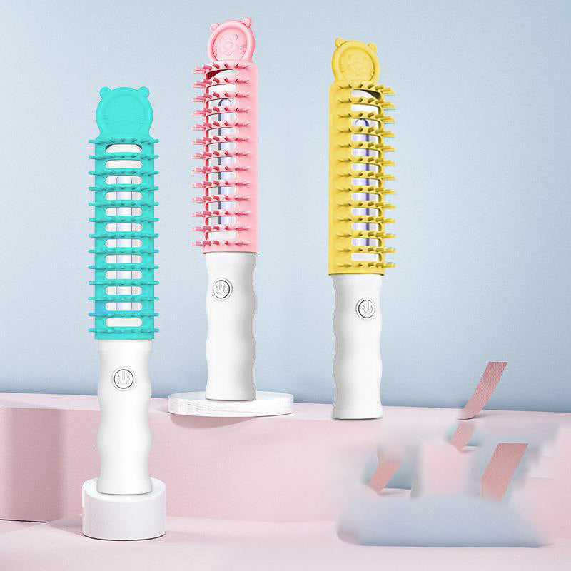 Brosse pour Animaux de Compagnie à l'Ozone pour Mue avec Désodorisation, Brosse pour Chien Anti-Poils et Anti-Odeur, Brosses Électroniques de Toilettage pour Chien