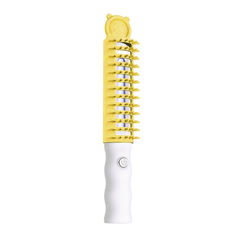 Brosse pour Animaux de Compagnie à l'Ozone pour Mue avec Désodorisation, Brosse pour Chien Anti-Poils et Anti-Odeur, Brosses Électroniques de Toilettage pour Chien