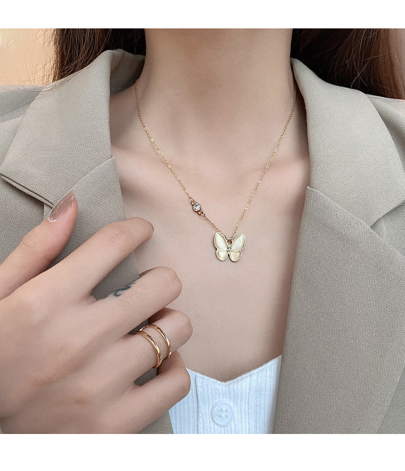 Tide Net Red Ins Cold Wind Niche Design Sense Clavicle Chain Light Luxury Temperament Necklace