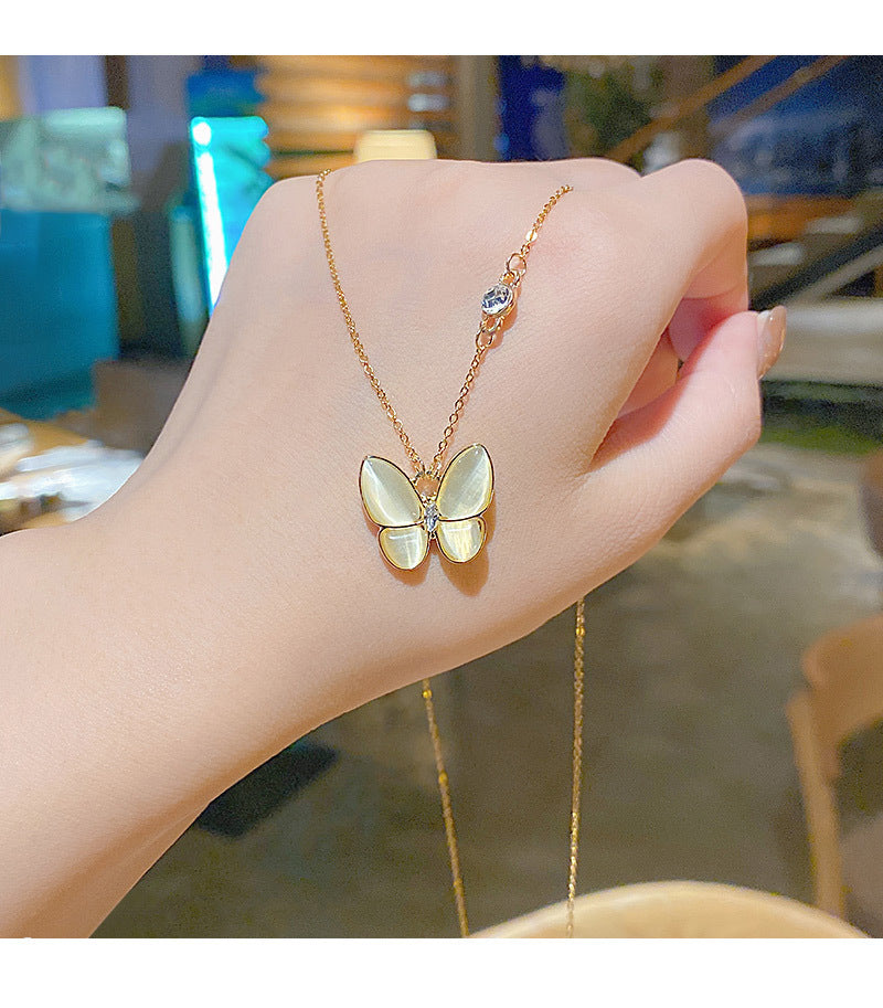 Tide Net Red Ins Cold Wind Niche Design Sense Clavicle Chain Light Luxury Temperament Necklace