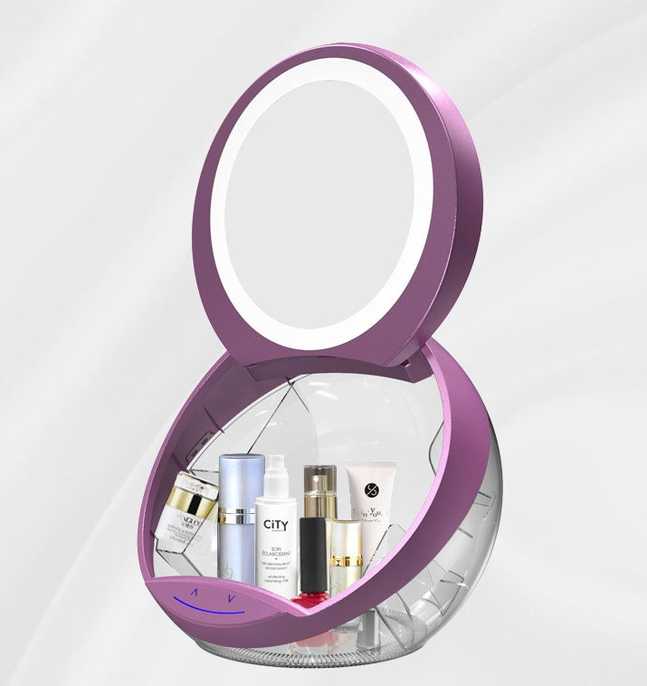 New Style Dimming Round Makeup Mirror