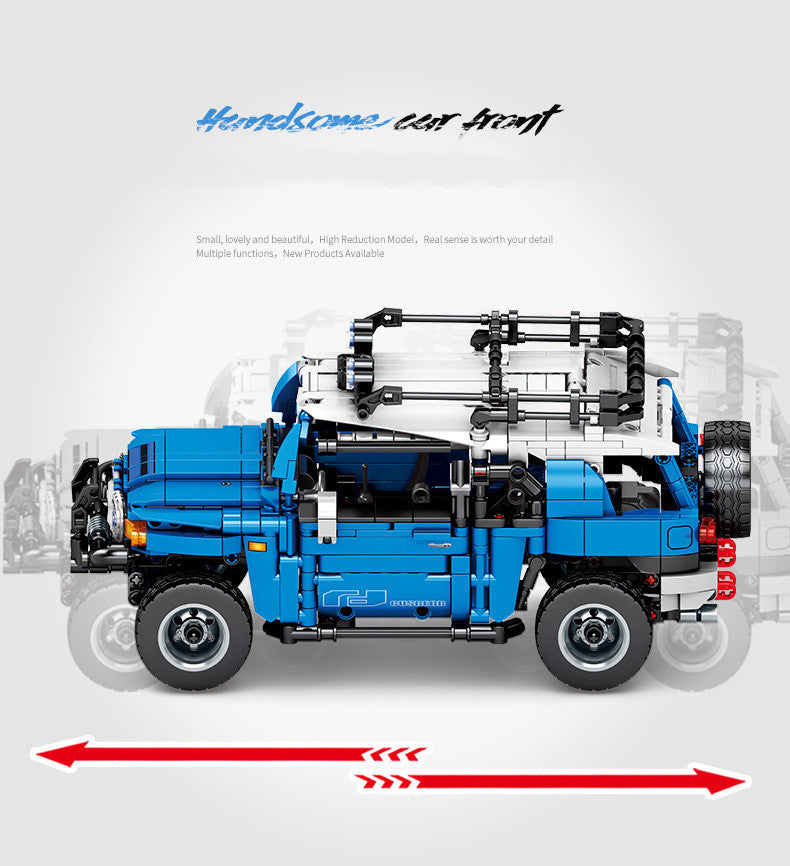 Building Block Off-road Vehicle Model Toy