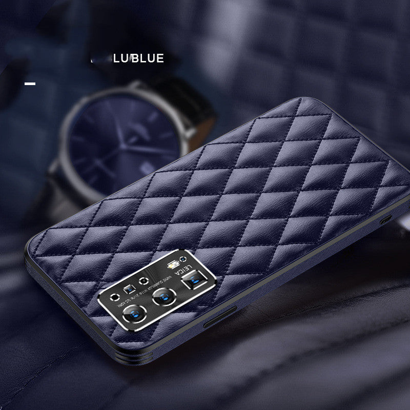 Wholesale Huawei P40pro Fragrant Wind Rhombus Mobile Phone Case P40 Creative Protective Cover Mate40pro Mobile Phone Case