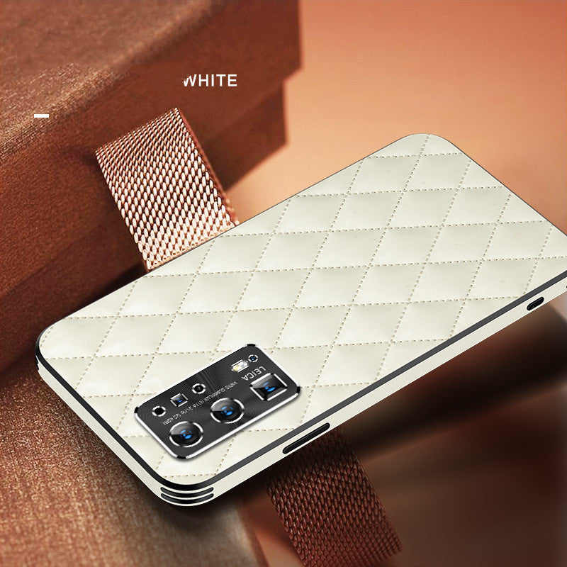 Wholesale Huawei P40pro Fragrant Wind Rhombus Mobile Phone Case P40 Creative Protective Cover Mate40pro Mobile Phone Case