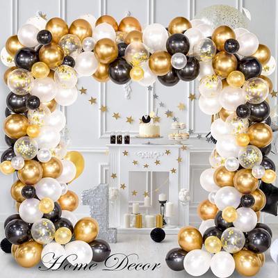Cross Border Hot Sale Classic Latex Balloon Birthday Party Wedding Balloon Chain Set Room Decoration