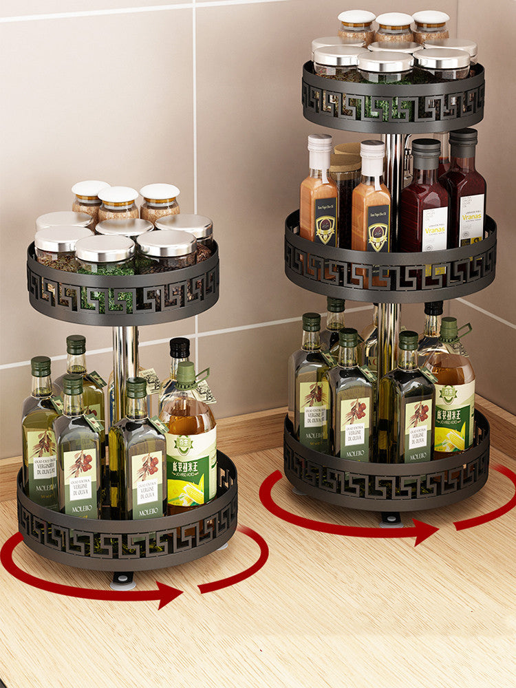 Kitchen Seasoning Soy Sauce Bottle Rack Storage Rack