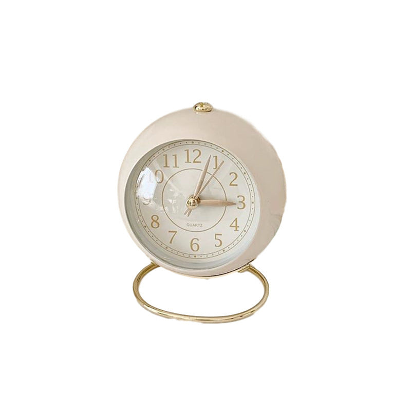 Retro Small European Style Simple Alarm Clock