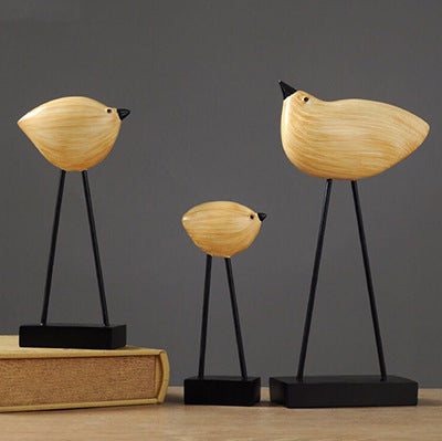 E-Commerce Wholesale Hot Models Distribution Generation For A Family Of three Couples Bird Decorations Modern Home Living Room Entrance Wine Cooler