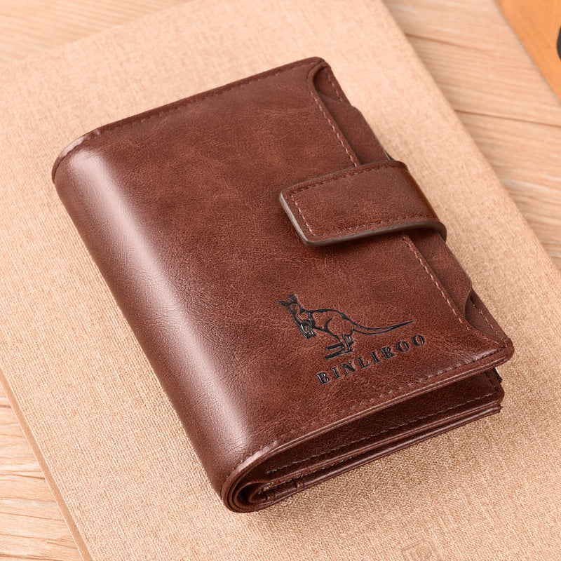 New Style Commuter Short Unisex Men's Wallet