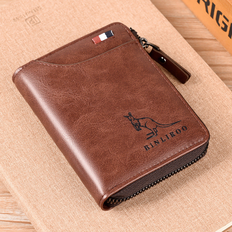 New Style Commuter Short Unisex Men's Wallet