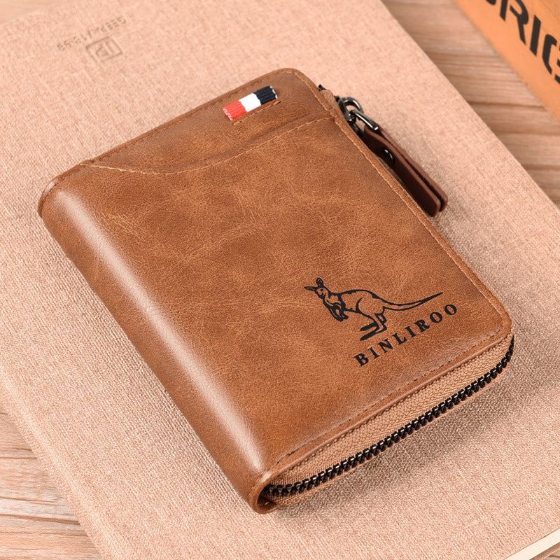 New Style Commuter Short Unisex Men's Wallet