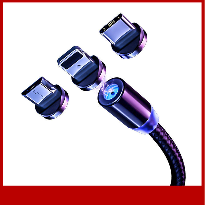 Round Magnetic Data Cable