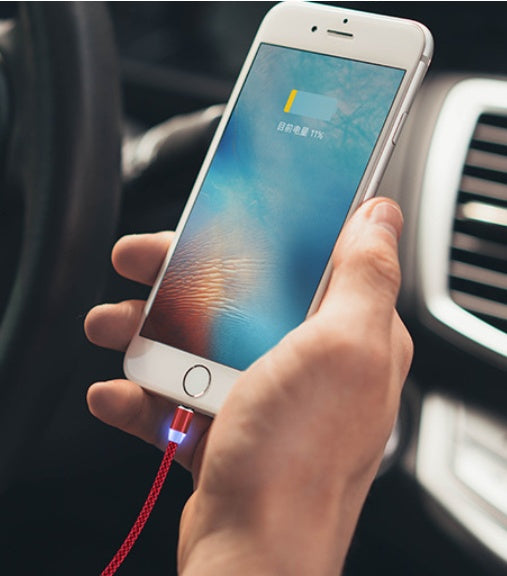 Round Magnetic Data Cable