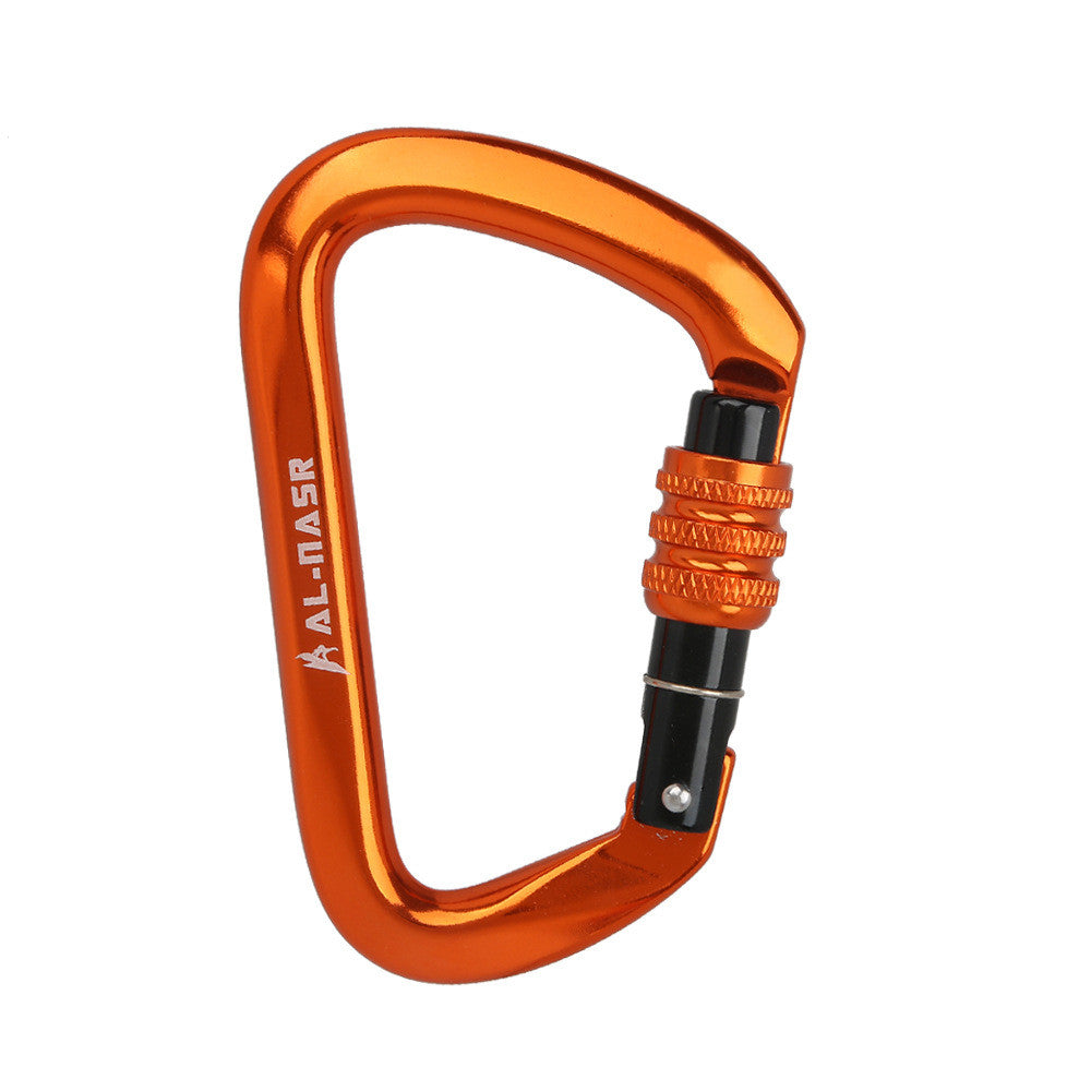 Outdoor Aluminum Carabiner For Rock Climbing And Mountaineering