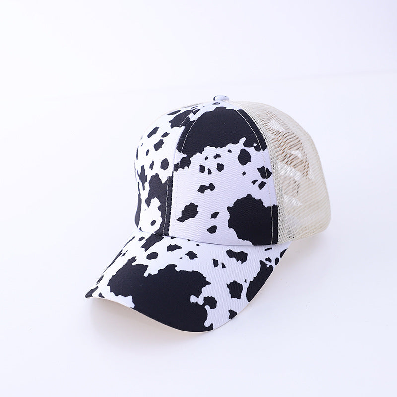 Distressed Mesh Breathable Thin Summer Sunscreen Hat Baseball Cap