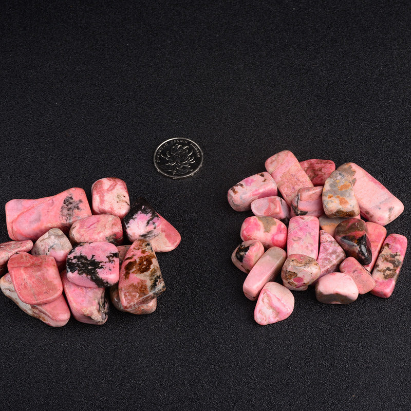 Natural Crystal Rhizome Crushed Stone Rose
