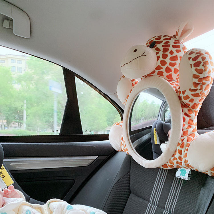 Siège Auto de Sécurité Vue Arrière Panier Miroir Bébé Moniteur Miroir Réflecteur